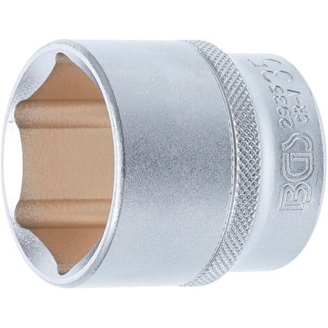 Llave de vaso hexagonal entrada 12,5 mm (1/2") 35 mm