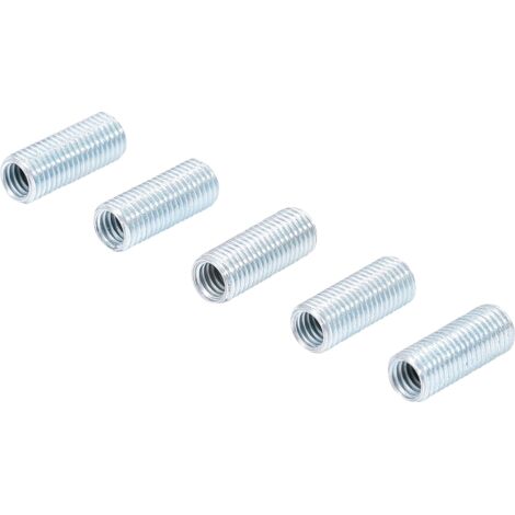 Casquillos de reparación de roscas rosca interna M6 x 1,0 mm / rosca exterior M8 x 1,0 mm 5 piezas