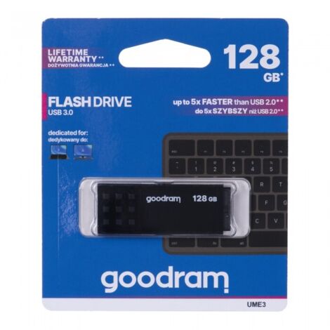 Memoria USB 3.2 Gen 1 (3.1 Gen 1) 128 GB GOODRAM UME3-1280K0R11 N (1/4)