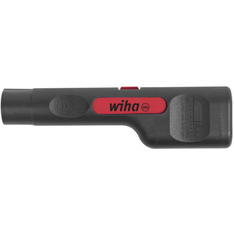 Wiha Herramienta pelacables y de montaje  para cables coaxiales con conector F 125 mm (44241)