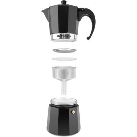Cafetera italiana Manual ORBEGOZO KFN 910 A 9 TAZAS REF 15109,