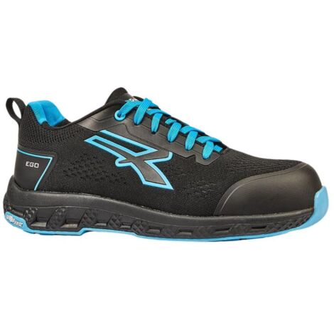 Zapatos de trabajo bajos U-Power Deon ESD S1PS HI HRO FO SR - 39 (EU) - Negro /Celeste