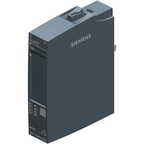 6ES7131-6BF01-0BA0 - SIMATIC ET 200SP, Module d'entrées TOR, DI 8x 24V, Siemens (1/2)