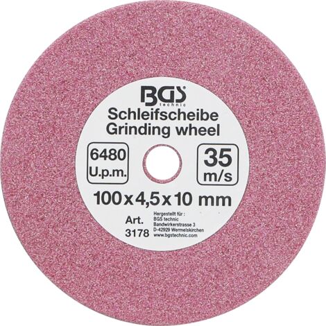 Disco abrasivo  para 3180  Ø 100 x 4,5 x 10 mm