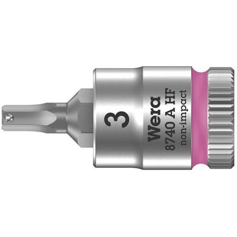 Manguito 1/4 hex con función HOLD 3x28mm Wera