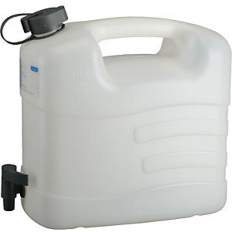 Bidón de agua con grifo de descarga  10 litros  UE 5 unid  L