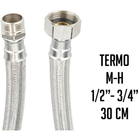 Latiguillo Fontastock Acero Inoxidable acero inoxidable AISI 304 (1/2)