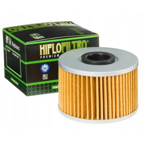 Filtro de aceite Hiflo HF114 HF 114 Trx Fourtrax Rancher 420 520 Foreman (1/3)