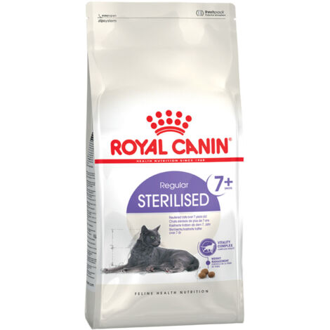 Pienso ROYAL CANIN STERILISED 7+ para gatos esterilizados (más 7
