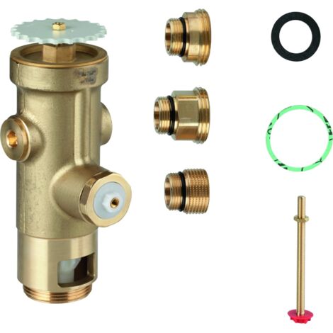 GROHE Fluxor para inodoro GROHE 43996 empotrado DN20 grifo de repuesto, 43996000 (1/3)