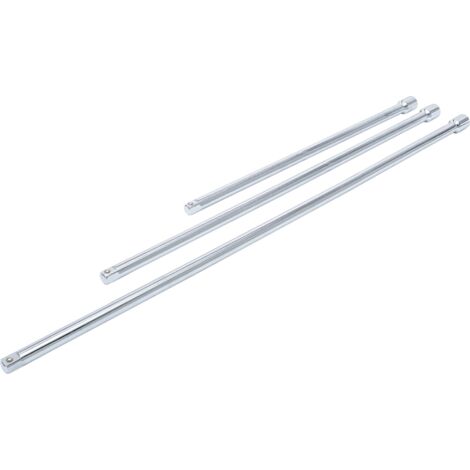 Juego de extensiones 12,5 mm (1/2") 450 / 600 / 750 mm 3 piezas