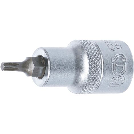 Punta de vaso entrada 12,5 mm (1/2") perfil en T (para Torx) T20 (1/2)