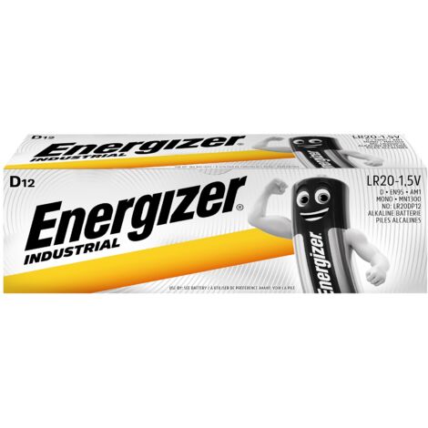 Energizer Pilas LR20 1,5 V 12 V (12 Unidades)