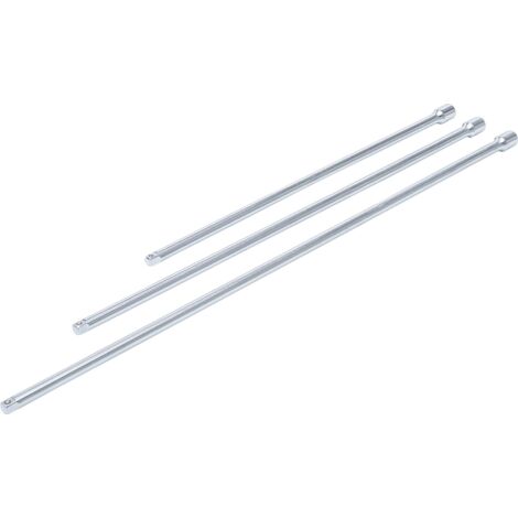 Juego de extensiones 6,3 mm (1/4") 300 / 380 / 450 mm 3 piezas (1/4)