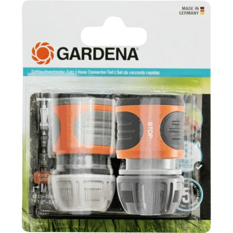 GARDENA Set de conexión para manguera de 13 mm (1/2) y 15 mm (5/8) (18279-20)