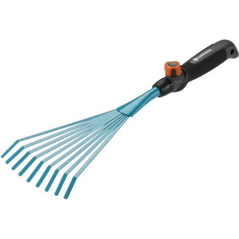 GARDENA Rastrillo de jardín plano combisystem 12 cm (08919-20)
