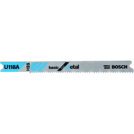Blister 3 hojas sierra calar metal u118a bosch