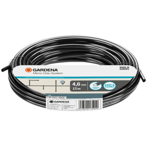 GARDENA Tubo de distribución de 4,6 mm (3/16'') Rollo de 15 m (01350-20)