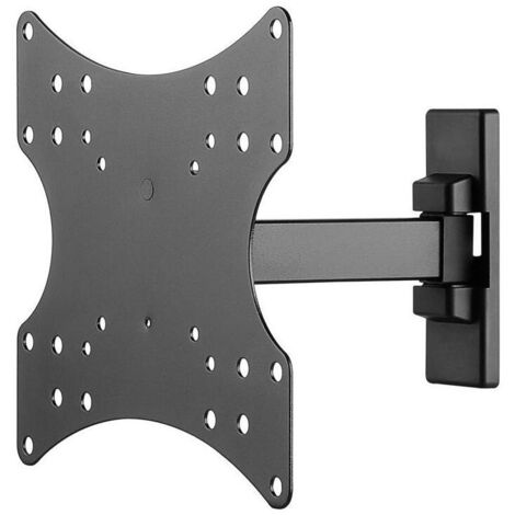 Goobay 49713 Basic Fullmotion (S) - Soporte de Pared para televisores de 23" a 42" (58-107 cm), Color Negro (1/4)