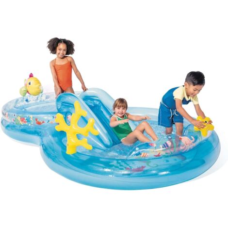 ZONA DE JUEGOS EN EL FONDO DEL MAR - Intex