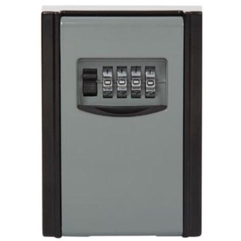 Caja fuerte para llaves, 1 llave, con cerradura de combinación, 120 x 87 x 40 mm