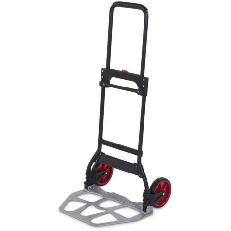Carretilla plegable - 120 kg 485 x 350 mm 5,6 kg Ø 175 mm Outifrance (1/2)
