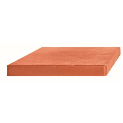 Plataforma movil para macetas Prosperplast de plastico cuadrada con 4 ruedas 39 x 39 x 4,5 cm en color terracota (1/4)