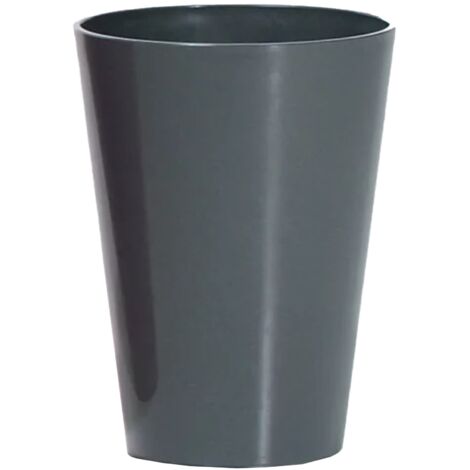 Maceta COUBI ORCHID 1,3L., dimensiones 13x13x17 cm, color Grafito (1/4)