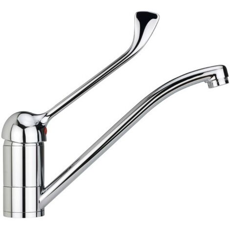 Grifo de cocina Monomando caño bajo Tipo C Altura Max 28,3cm TEKA (1/5)