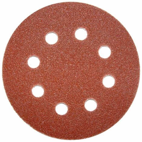 PAPEL ABRASIVO DISCO VELCRO STEIN GRANO 80 115MM 10U