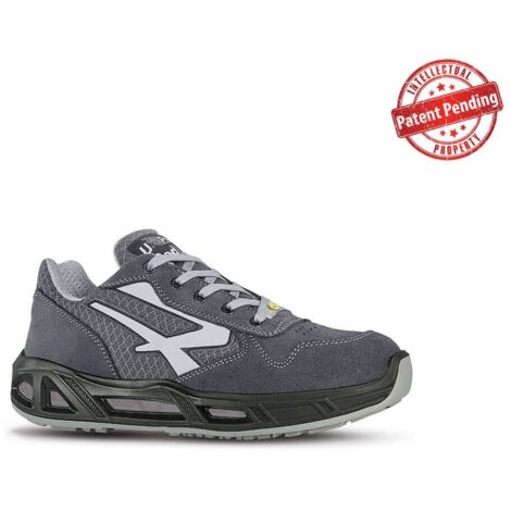 Zapatos de seguridad bajos PUSH CARPET ESD S1P SRC - Gris 40 (1/4)