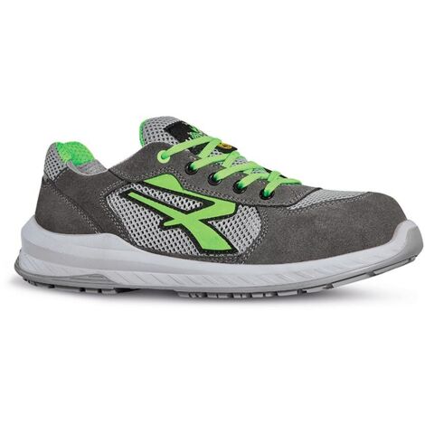 Zapatos de seguridad bajos RIO ESD S1P SRC - Gris/Verde 37