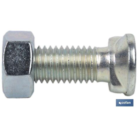 TORNILLO DOS PRISIONEROS C-8.8 M-12X35 ZINCADO