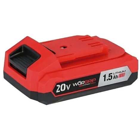 BATERÃA DE LITIO WORGRIP 20V 1.5AH (1/2)