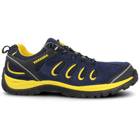 Zapato seguridad PAREDES S1P Radio azul marino amarillo talla 44