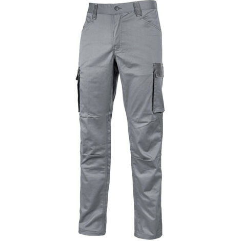 Pantalón de trabajo cargo CRAZY - Gris claro XL - FR (46) - UE (52) (1/5)