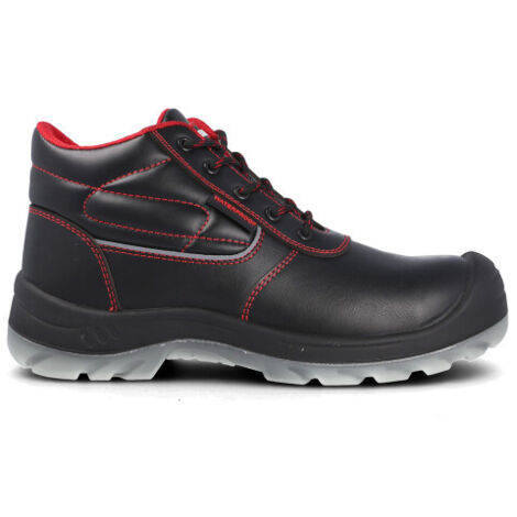 Bota de seguridad Fósforo Piel 46 Negro (1/3)