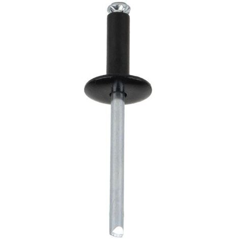 COFAN remache flor ala ancha negro 4 x 16 mm   caja 500 unid.