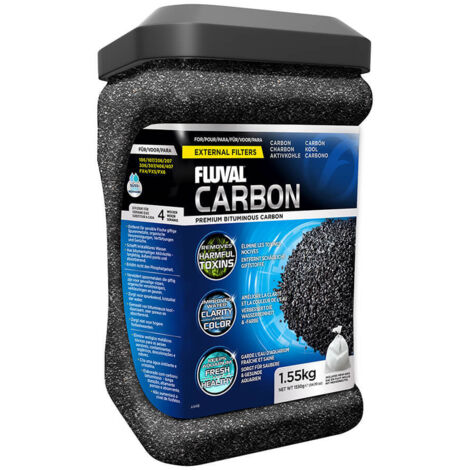 Carbón activado premium para filtros Fluval