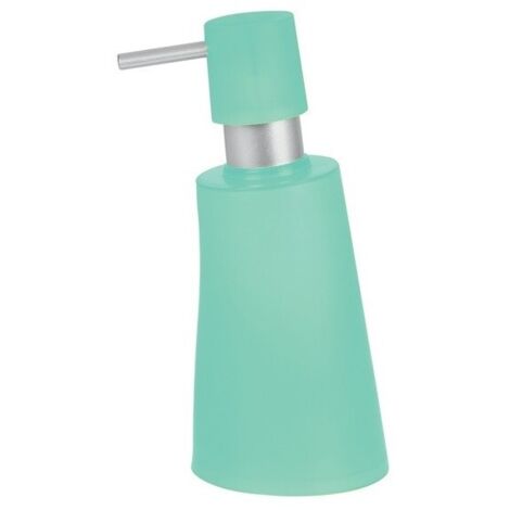 Dispensador de jabón Spirella colección  MOVE color verde menta efecto helado (1/2)