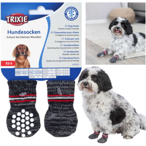 Calcetines Trixie Gris XS/S Perro