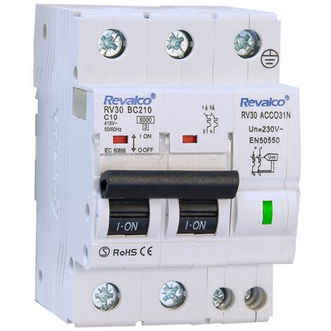 IGA 2P 25A C 10KA - PROTECCION CONTRA SOBRETENSIONES PERMANENTE SEGUN NORMATIVA EN-50550