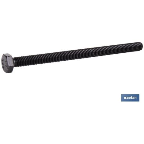 Pack 100 unidades DIN-933 C-8.8 M-6 X 90 N - Acero Negro (1/5)