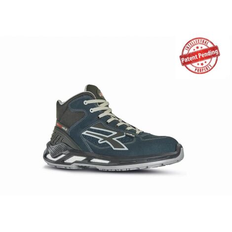 Zapatos de seguridad altos BLASTER ESD S1P SRC - Negro/Azul marino 37