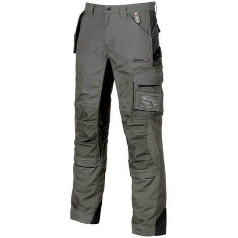 Pantalón de trabajo con bolsillo removible RACE - Gris claro 4XL - FR (56) - UE (62) (1/5)