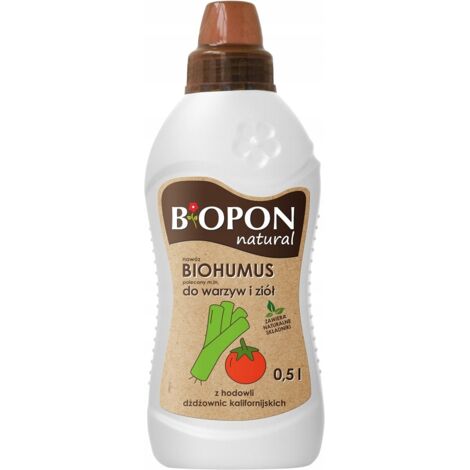 BIOHUMUS - PARA VERDURAS Y HIERBAS 0,5L - BR BIO-1901