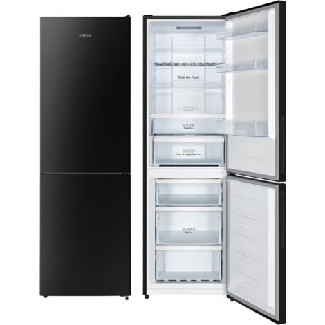 EDESA COMBI  EFC1822NFGBK NF 186x60 CRISTAL NEGRONF (1/4)