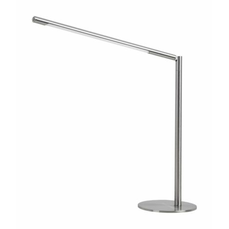 Lámpara  de  escritorio  Aura  plata  H.max.420mm  base  con  LED  HANSA (1/5)
