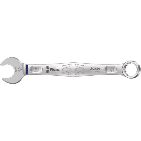 Llave combinada 6003 Joker SW 16mm L.182mm forma A CV acero WERA