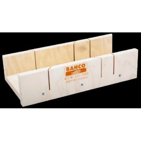 Guía de Madera para Ingletes BAHCO 233300x104x50